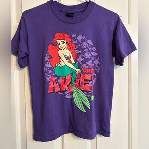 Vintage 90’s Ariel Disney on Ice Kids Short Sleeve Tee